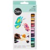 Sizzix Oil Pastels 664667, Assorted Colours, 12 Pack, One Size,