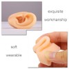 Human Ear Model Simulation Artificial Human Left Ear Silicone Ear