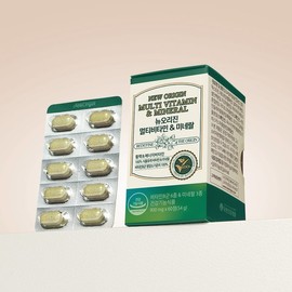 New Origin 뉴오리진 메밀유래 멀티비타민미네랄(30일분) 3개입 New Origin Buckwheat-Based Multivitamin Mineral (30-Day Supply) - Pack of 3
