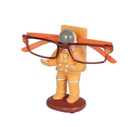 Dulton NB-0628OR Astronaut Glass Holder, Orange, Holds Precious Glasses, Glasses Stand Holder, Display, Astronaut, Height 4.5 inches (11.5 cm), Width 2.3 inches (5.8 cm), Depth 1.9 inches (4.8 cm)