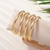 Gold Bracelets for Women Chunky Gold Bangles for Women Gold