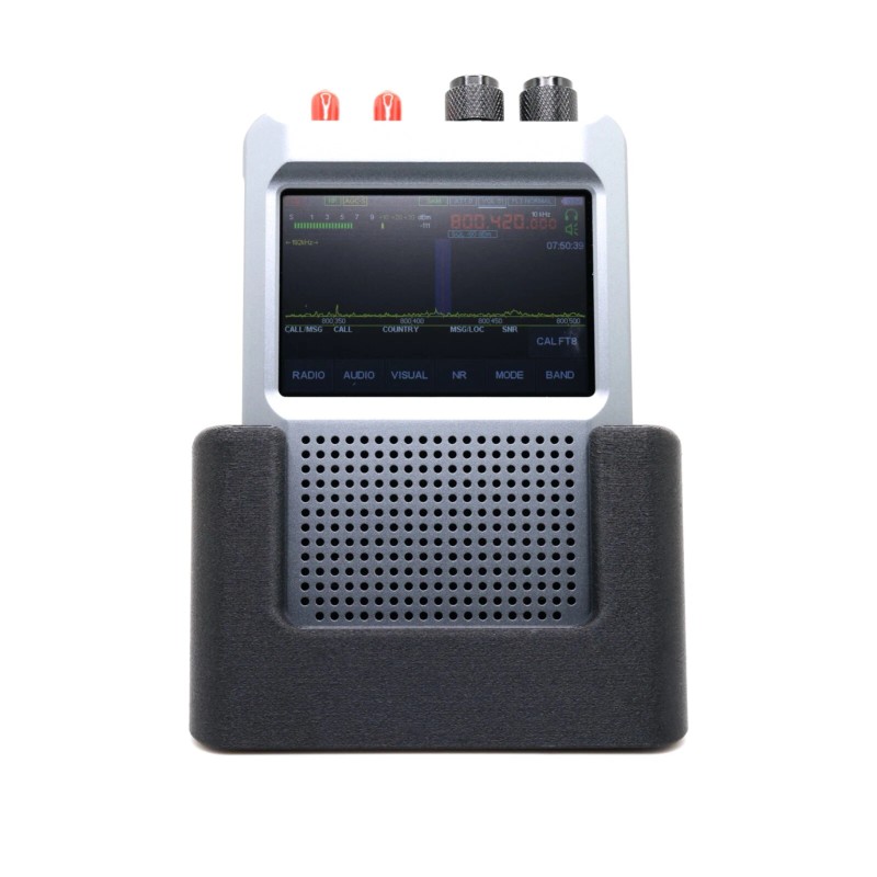 Bioluminous Angled Drop-In Desk Stand for Malahit DSP2 SDR Ham