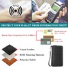 GOIACII Women's Wallet Wristlet Ladies Phone Purse RFID Blocking Card