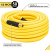 1/2 Inch x 50ft. Hybrid Air Compressor Hose with 1/2