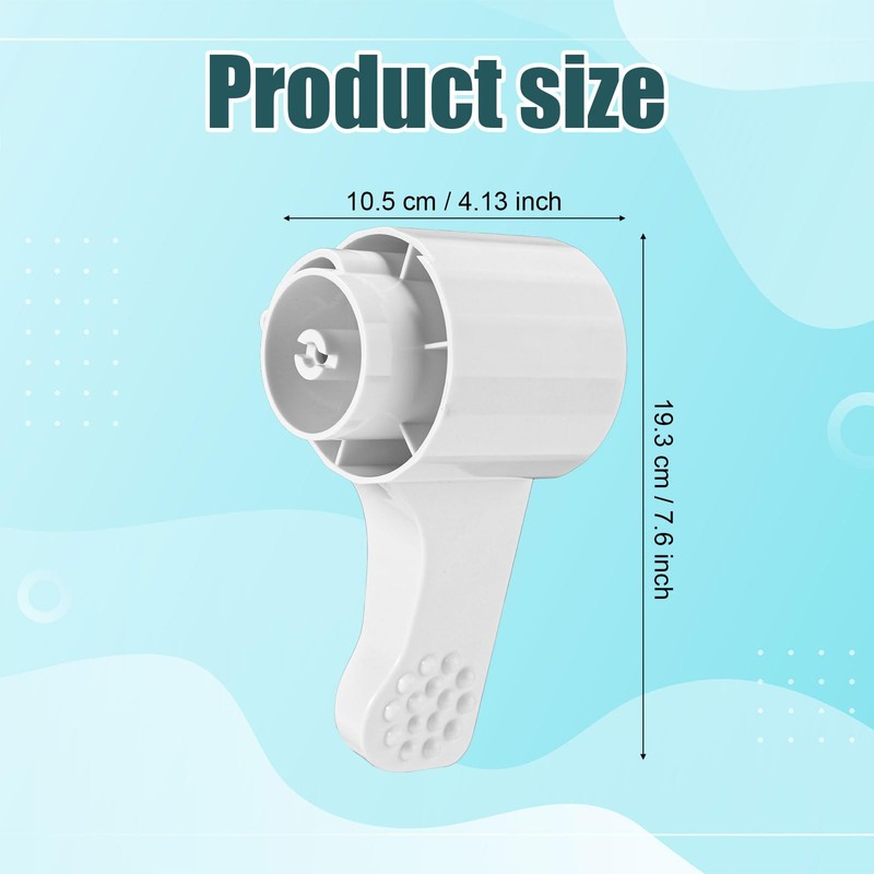 BOXOB Rv Toilet Foot Pedal, Modified Plastics Flush Pedal Replacement