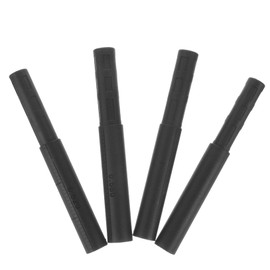 Kisangel 4pcs Carbon Fiber Golf Club Extension Rods Easy Install Golf Shafts Extenders Lightweight