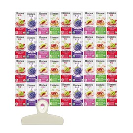 Honest Kid Organic Juice Drink Variety Pack, Assorted Flavors, 6 fl oz Boxes, 42 Count, Lunchbox Snacks