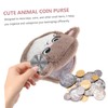 Gatuida Cute Cat Plush Coin Purse with Ample Storage Soft