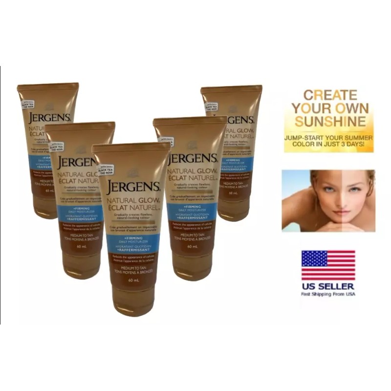 Jergens Natural Glow +Firming Daily Moisturizer Travel Size (60 ml)