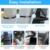 Bcuuozeeing Pack of 2 Car Organiser Car Seat Organiser Large