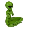 MIK Funshopping Alien Ashtray, Smoking Ashtray (Alien in Yoga Pose)
