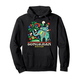 Thailand Songkran Bangkok Phuket Pattaya Gift Souvenir Pullover Hoodie