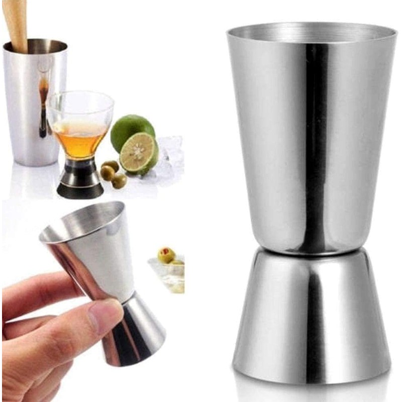 Stainless Steel Spirit Measure, 3Pcs Stainless Steel Shot Measure Drinks