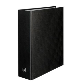 Elba Balacron Ringbinder Folder - 80 mm - 21 x 29.7 cm (for A4 Sheets) A4 (21 x 29,7 cm) Black
