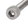 uxcell® M8x110mm Thread 304 Stainless Steel Hex Socket Head Cap
