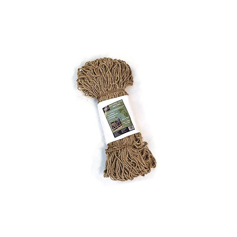 Pea and Bean Biodegradable Natural Jute Netting Heavy Duty 2m