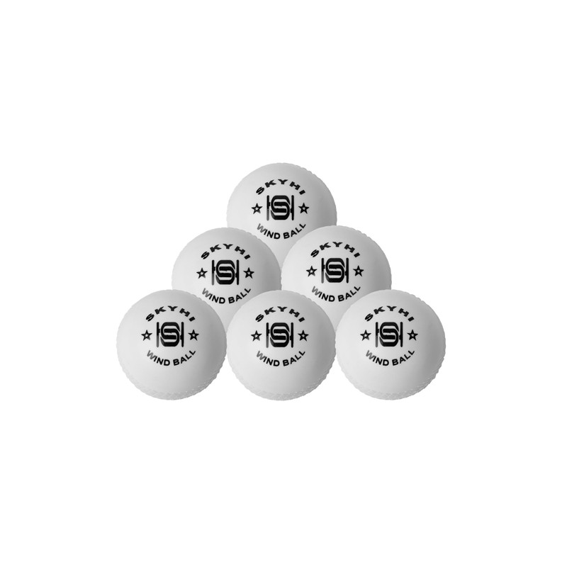 SKYHI Wind Cricket Balls - Soft Practice Training Wind Cricket