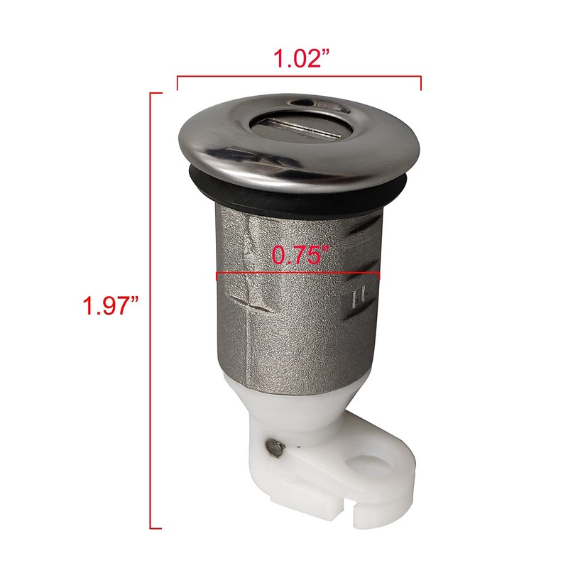 AUTQVA GY6 50cc Ignition Switch Key Gas Tank Cap Saddle