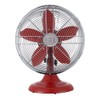 Good Housekeeping Retro 12" All-Metal Table Fan (92611) with 3
