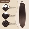 Charsun Ponytail Hair Extension For Women,Long Braided Ponytail With Hair
