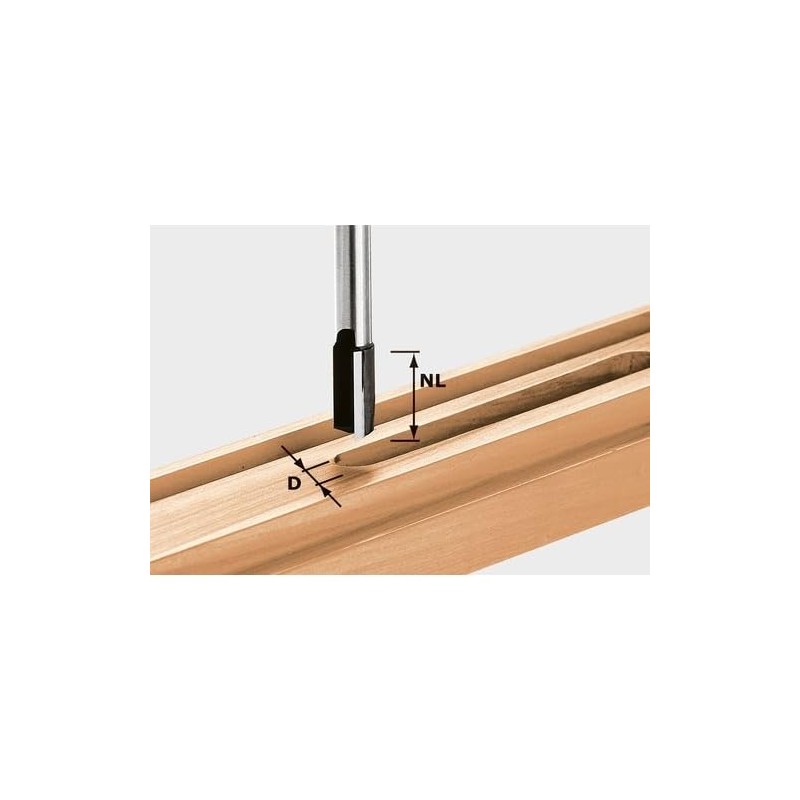 Festool Groove Cutter HW S8 D16/30 - Carbide Groove Cutter
