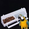 Kisangel Bird Cage Feeder Cup 3pcs - Double Grid Design