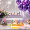 CNLITIHEKA Happy Easter Pop Up Cards, 3D Dog Easter Greeting