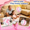 Noetifex Soft Indoor Volleyball, Ultra Soft Fabric Lightweight Volleyball for