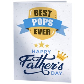Happy Father's Day Card for Best Pops Ever