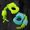 Frog Flag edc Knuckle Key Holder, Luminous Self Defense, Crime