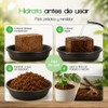 Smart Garden Fibra Coco Comprimida 14cm 8cm Tus Macetas Huertos