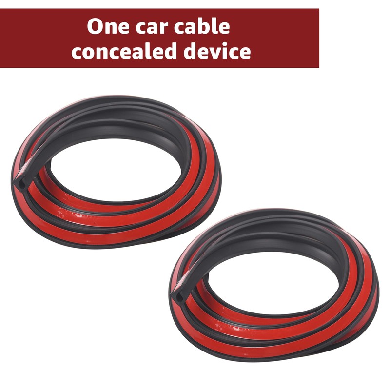 6.56FT Car Cable Wire Hider,Car Windshield Wire Hider,Light bar Wire
