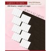 Moresoo Tape-In Real Hair Extensions, 40 Pieces, 60 g, Invisible