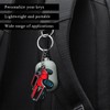 JUSTTOP Car Keychain, Bronco Key Chain Metal Key Fob, Cool
