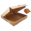 Brown Pizza Boxes Plain Brown Postal Box Takeaway Style Box