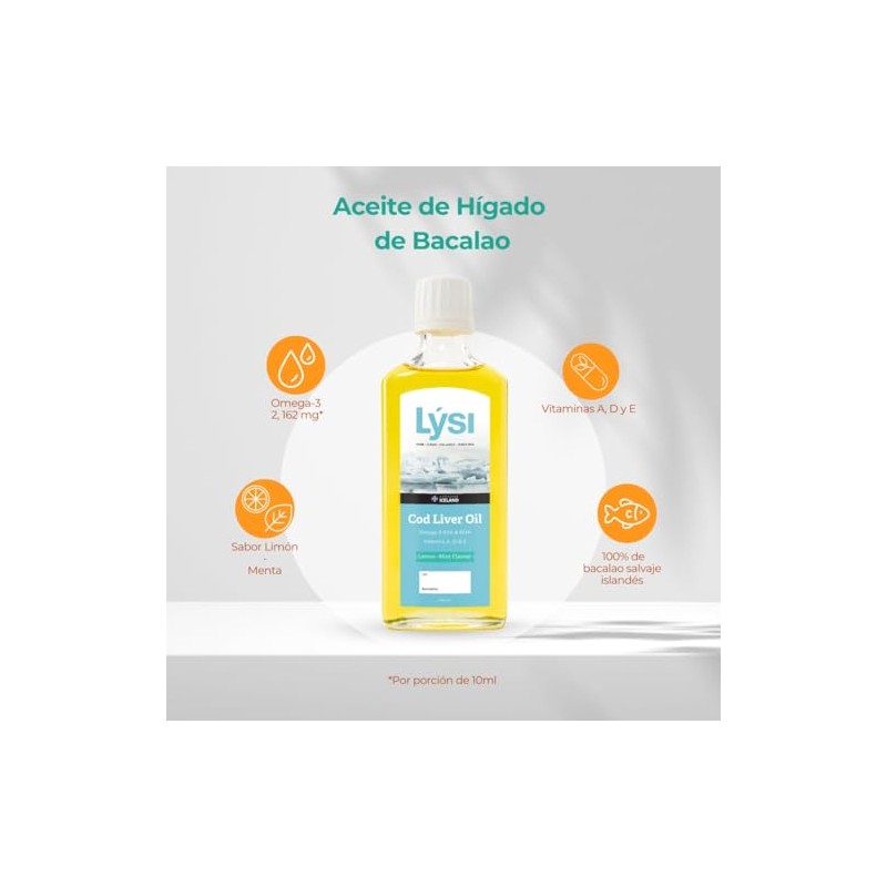 Lysi Omega-3 Paquete Familiar Forte 90 Pzas y Aceites de