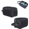JOCXZI 1 Set Toiletry Bag Men's Black Toiletry Bag and