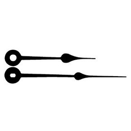 2 1/2 Black Spade Hands by Klockit