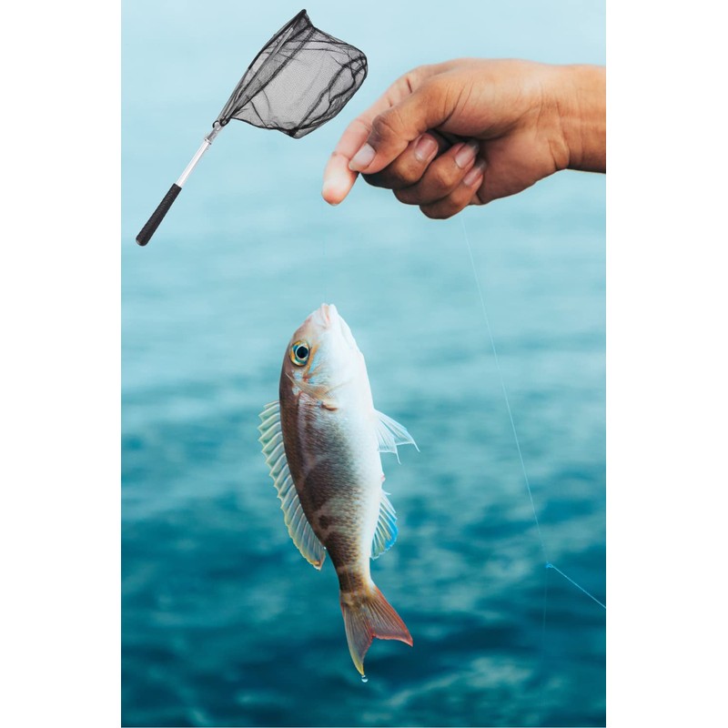 ARROWWAY Folding Net Folding Type Small Barbecue Fishing Net Lightweight