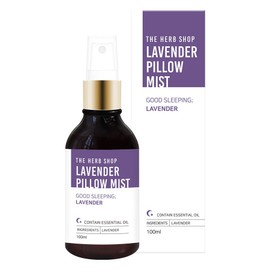 The Herb Shop Pillow Mist, 1 unit, 100ml, Lavender / 더허브샵 필로우 미스트, 1개, 100ml, 라벤더