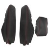 3pcs Center Console Armrest Pad Covers PU Leather Protectors Fit