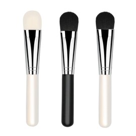 TOVINANNA Face Masks Skin Care 3pcs Wooden Handle Face Mask Applicator Brushes Set Soft Bristle Skin Treatment Brushes for Collagen Masks and Sleeping Masks Essential Makeup Supplies