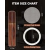 53.5mm WDT Tool, Espresso Distribution Tool with Dosing Funnel