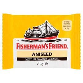 Fishermans Friend Aniseed Menthol Flavour Lozenges - Pack of 24 x 25G