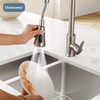Kitchen Faucet Head Replacement with Pull Down Spray Head,3 Function