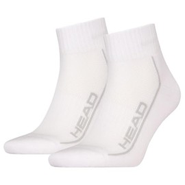 HEAD Calcetines All Sports Performance Quart 2 Pairs Blanco Talla 43/46