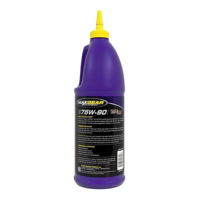 Royal Purple ROY01300 Max Gear 75W90 Synthetic Lube with Plews