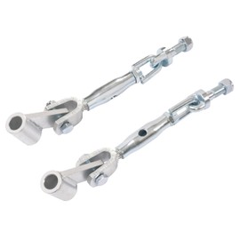 Wutist Stabilizer Sway Chain Compatible with Kubota B-Series Tractors 3 Point Hitch Steel White Zinc 2PCS