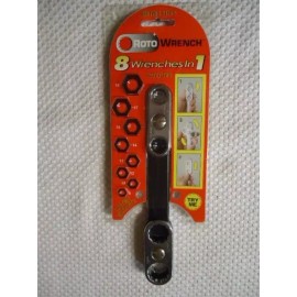 Roto-Wrench  8 sizes Metric Spin Lock Design