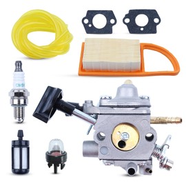 Carburetor Kit for Stihl BR600 BR500 BR550 Leaf Blower, ADEFOL Carburettor with Gasket + Air Filter + Spark Plug + Petrol Filter Replacement Parts Accessories